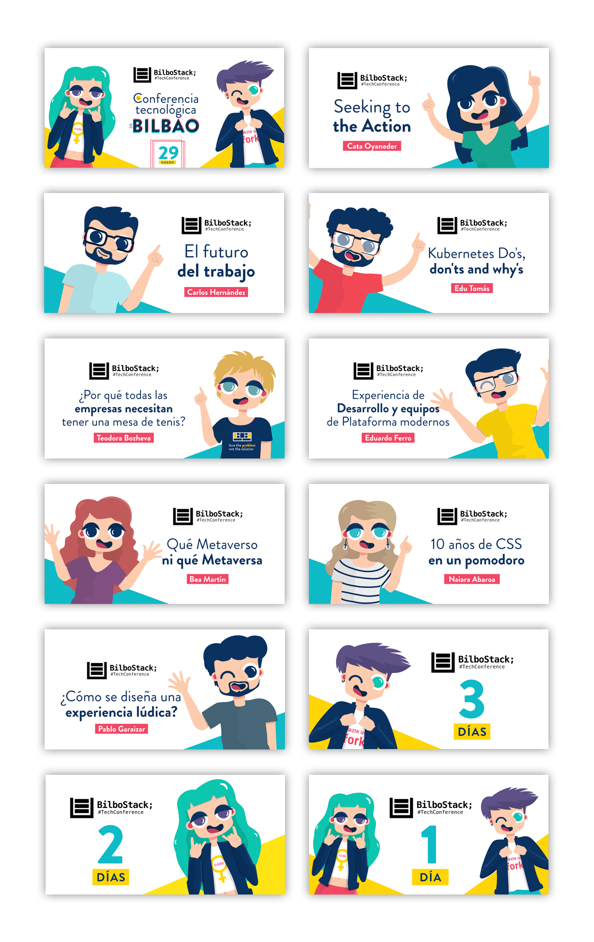 Redes sociales Bilbostack 2022