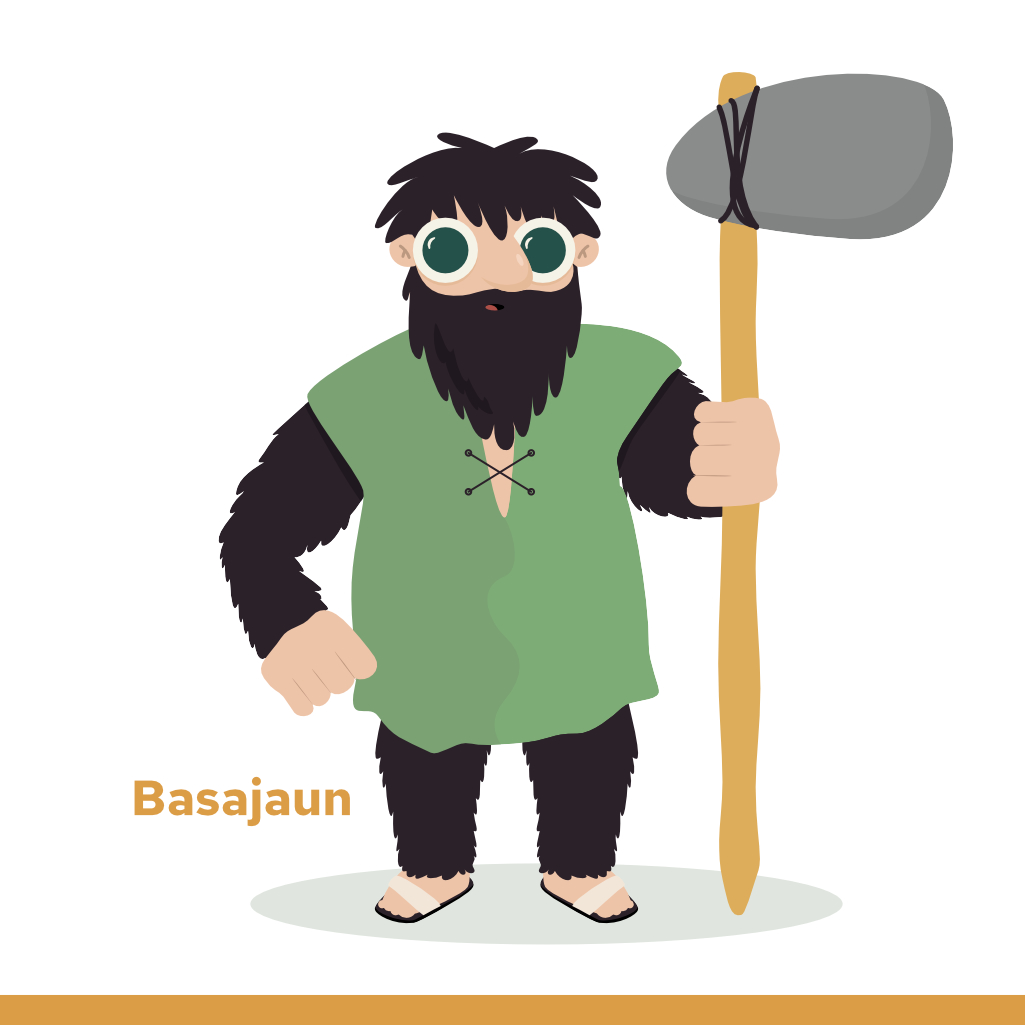 Personaje mitología vasca: Basajaun
